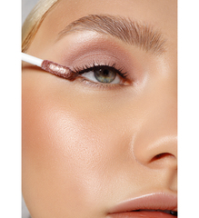 LuxVisage Тени для век жидкие SATIN Nude super stay тон 204 Sunny Beige 3,5г