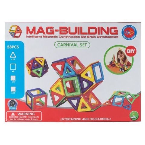 Магнитный конструктор Mag-Building Carnival GB-W28