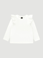 Лонгслив Mjölk Экрю с крылышками