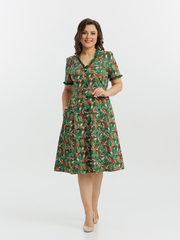 4549 Халат на пуговицах