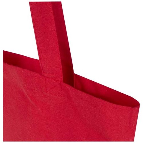 Madras Blend эко-сумка из переработанного хлопка GRS плотностью 140 г/м² объемом 7 л