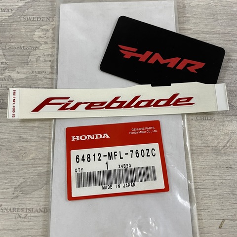 Honda Наклейка 64812-MFL-760ZC