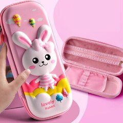Penal \ Пенал \ Pencil bag Rabbit soft pink