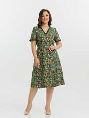 4549 Халат на пуговицах