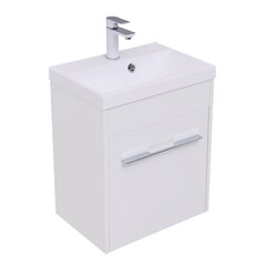 Aquanet 274140 Тумба Августа 50 цв.белый (ручка хром) (274140) фото