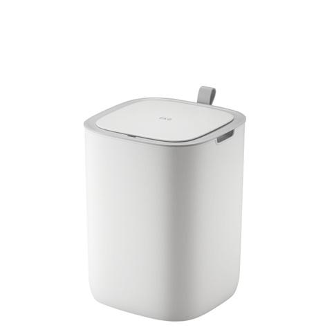 EKO 6288P-12L-WH Мусорное ведро сенсорное, 12 литров, белое