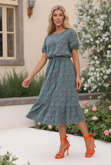 Платье Мирэль (зеленое) П13858-35М LT Collection