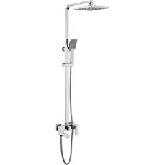 Abber AF8216L Душевая стойка Abber Daheim AF8216L с изливом, хром фото