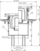 Hutterer&Lechner HL 310NG Трап с вертикальным выпуском, с чугунной решеткой (1,5 т), DN 50/75/110 (Россия)