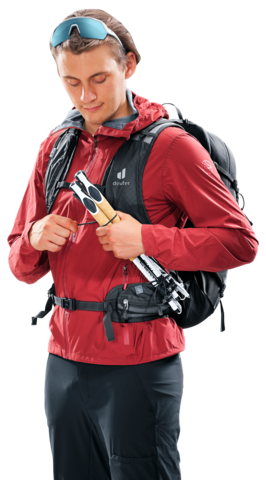 Картинка рюкзак туристический Deuter Speed Lite Pro 25 Black - 6