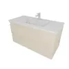 Aquatek AQ77100-LC AQ77100-LC Комплект мебели:Тумба 100см ВЕГА с раковиной AQ4100-00, 2 ящика, цвет капучино светлый