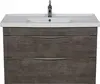 Aquanet 213054 Тумба с раковиной Aquanet Эвора 100 дуб антик (213054)