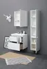 Aquanet 242523 Тумба с раковиной Гласс 70 цв.белый (242523)