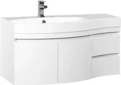 Aquanet 212990 Тумба с раковиной Aquanet Опера 115 L белый (2 дверцы 2 ящика) (212990) фото