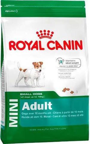 8 кг. ROYAL CANIN Сухой корм для взрослых собак мелких пород MINI Adult