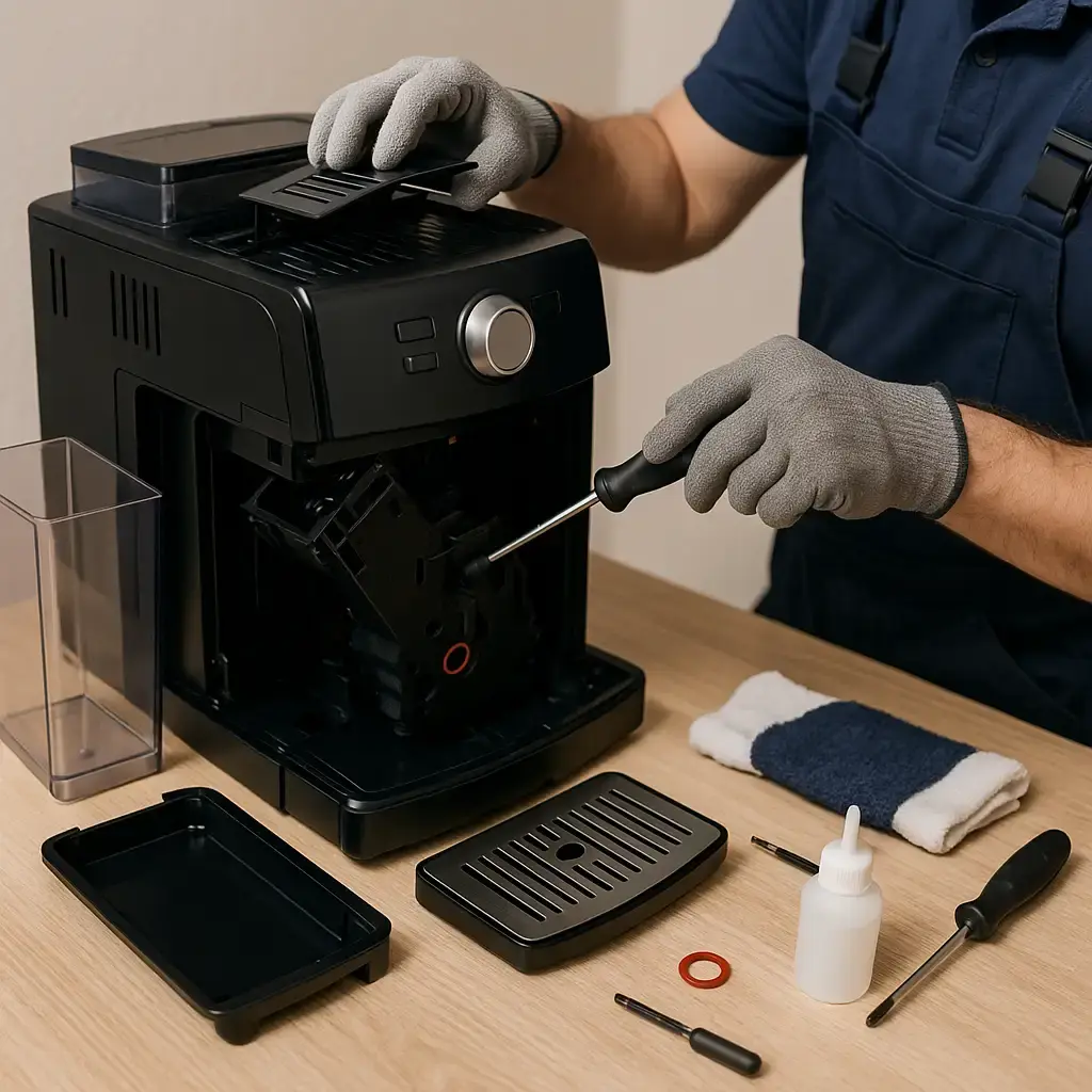 Полная профилактика кофемашины