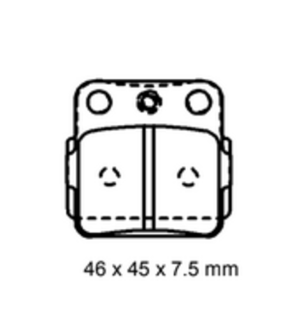 Колодки  G-brake   GM-03030S