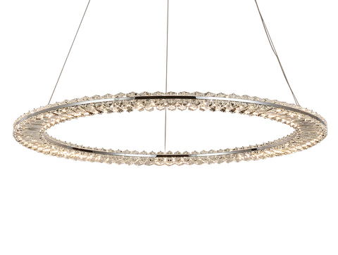 Подвесная светодиодная люстра Newport CRYSTAL 8241N/800 chrome, М0071042