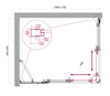 BelBagno LUCE-AH-21-110/90-C-Cr LUCE-AH-21-110/90-C-Cr Душевой уголок