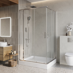 BelBagno LUCE-AH-22-125/110-C-Cr LUCE-AH-22-125/110-C-Cr Душевой уголок фото