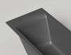 Salini CASCATA 170x75 104113MRH Ванна встраиваемая S-Sense, матовый, покраска внутренней поверхности ванны RAL
(только светлые оттенки)