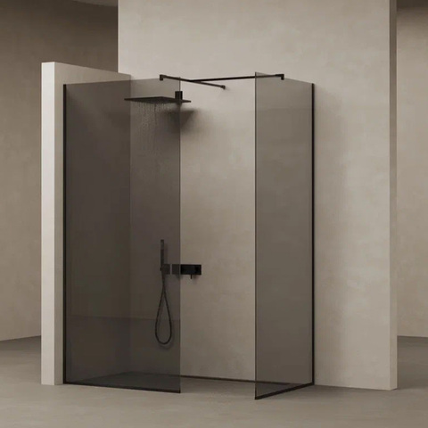 Salini 21209B Душевое ограждение ATRIO тонированное (black)