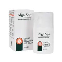 Крем Alga Spa cолнцезащитный для лица, шеи и зоны декольте «CONTROL SUNSCREEN FACE CREAM» SPF 35, 50мл