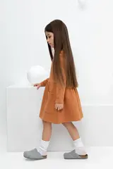 платье  для девочки  КР 5774/миндаль к411