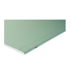 Гипсокартон влагостойкий 9 мм Knauf 2500x1200 мм 3 м²