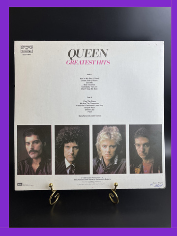 LP Queen - Greatest hits. Виниловая пластинка 12 дюймов. Балкантон Bulgaria 1981 год