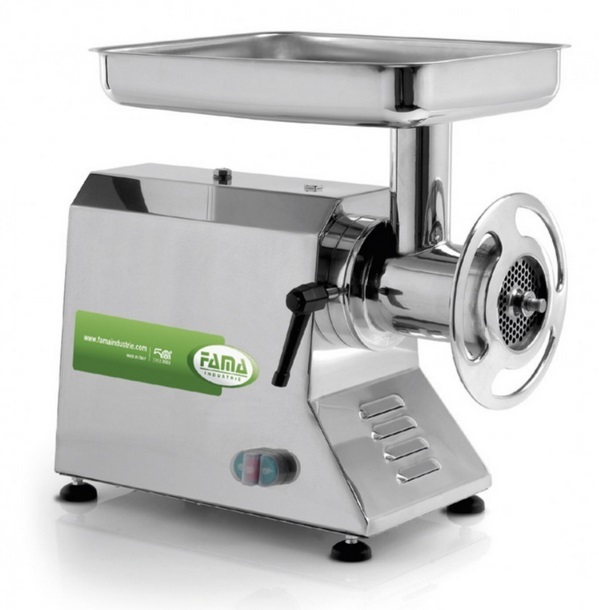 Мясорубка Fama Industries TI 32Eco (FTI 147E) с системой Enterprise, с группой измельчения из чугуна, с реверсом, 220/1/50
