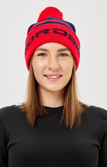 Шапка Nordski Winter Dark Blue/Red