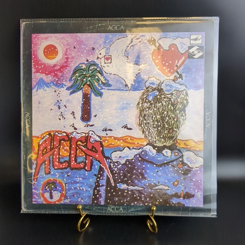 LP Сборник "АССА" - Аквариум, Кино, Веселые Ребята, Браво. Виниловая пластинка 12 дюймов. Мелодия СССР 1987 год.