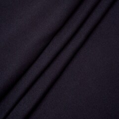 Интерлок, 100% хлопок, 210 гр/м2, чёрный (11120)