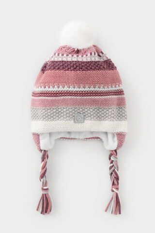 шапка  для девочки  КВ 20334/24ш/примула,св.слива