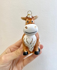 Ёлочная игрушка Корова Гаврюша из Простоквашино