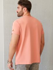 Футболка из премиального хлопка с авторским принтом  U49.045 (122060)