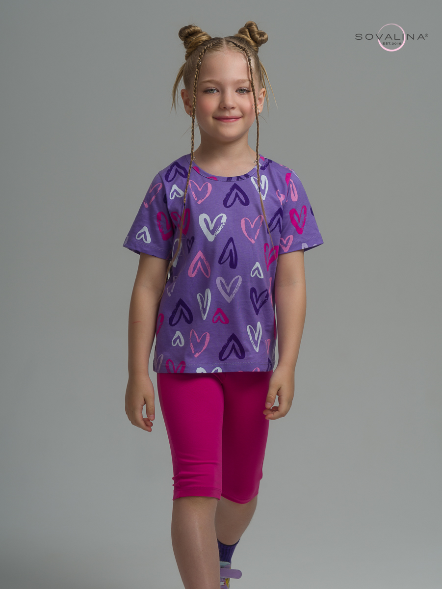 Костюм Актив лавандовая любовь-фуксия