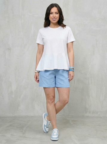 Футболка баска белая