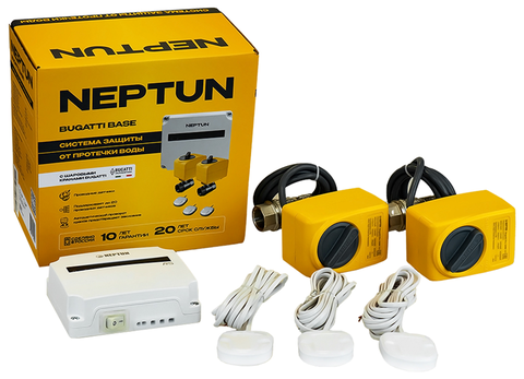 Neptun Bugatti Base 3/4 система контроля протечки воды