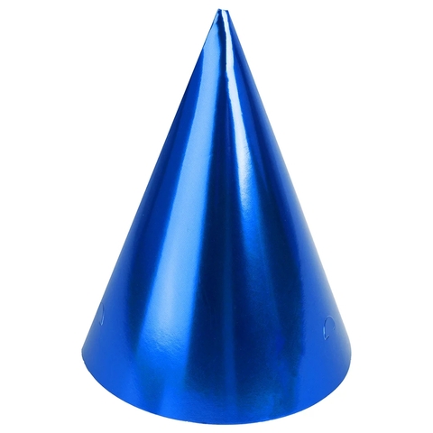 Колпак, синий, металлик, 1 шт
