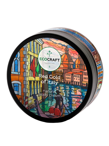 ECOCRAFT Крем для тела Red gold Italy Красное золото Италии (150 мл)