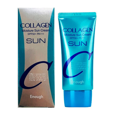 Enough Collagen Sun Cream SPF50+ PA+++ - Крем солнцезащитный увлажняющий с коллагеном