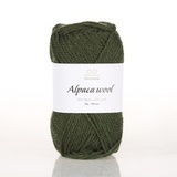 Пряжа Infinity Alpaca Wool 9573 хаки