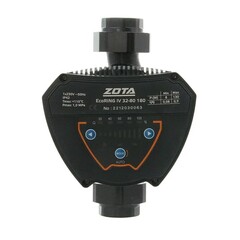 Насос циркуляционный для отопления ZOTA EcoRING IV 32-80 180, с гайками, частотный