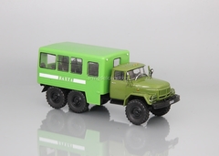 ZIL-131 shift work bus khaki-green 1:43 DeAgostini Auto Legends USSR Trucks #27