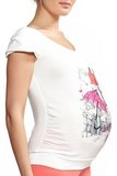 Блузка для беременных 01694 белый