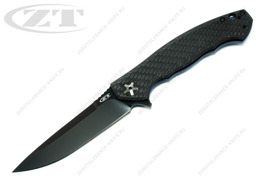 Нож Zero Tolerance ZT0452CFBLUBLK Sinkevich