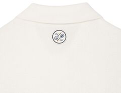 Теннисное поло Lacoste Roland Garros Edition Terry Polo Shirt - white
