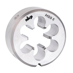 Плашка М 8,0х1,25 DINEN22568 HSSE 6g 25х9мм NKP 188001-N2-0080